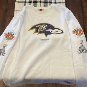 Baltimore Ravens Throwback Sweater XL